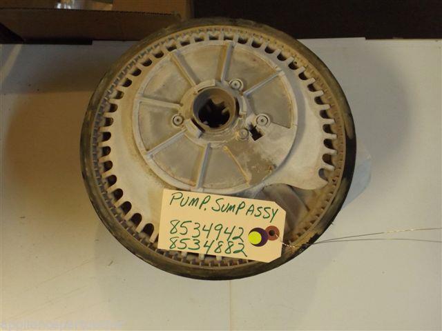 Kenmore DISHWASHER 8534942 8534882 Pump, Sump used Kenmore DISHWASHER 8534942 8534882 Pump, Sump used